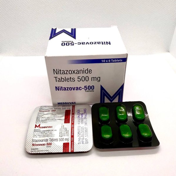 Nitazovac-500 (Нитазоксанид 500) 6таб