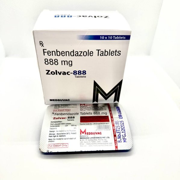 Zolvac-888 (Фенбендазол 888мг) 10таб